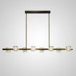 Потолочный светильник MICHAL LONG L8 Brass Black от ImperiumLoft