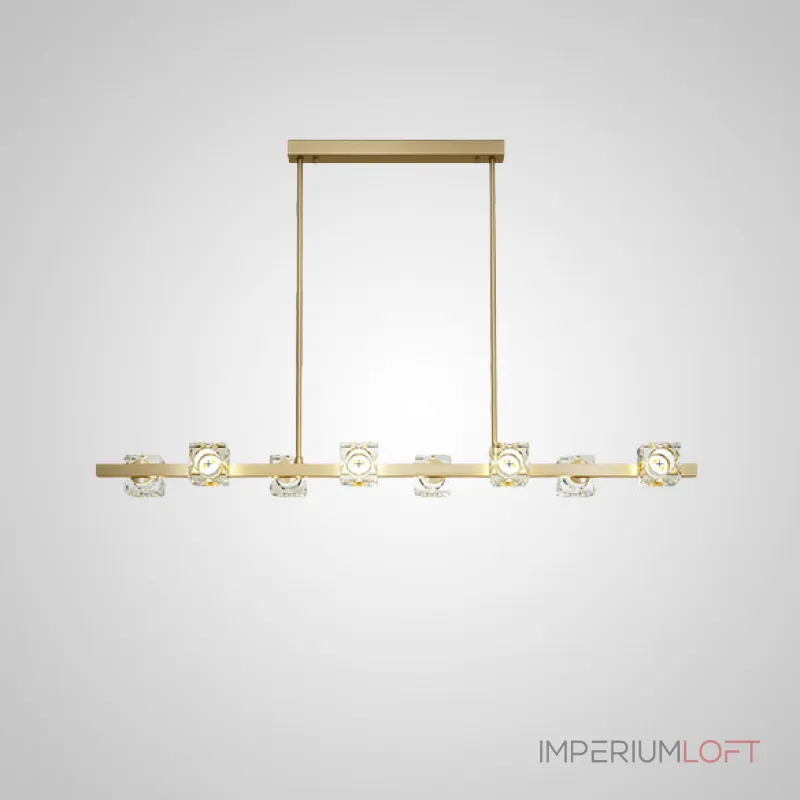 Потолочный светильник MICHAL LONG L8 Brass Black от ImperiumLoft