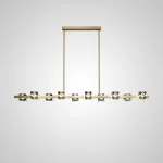 Потолочный светильник MICHAL LONG L8 Brass Black от ImperiumLoft