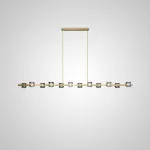 Потолочный светильник MICHAL LONG L8 Brass Black от ImperiumLoft