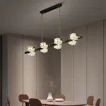 Потолочный светильник MICHAL LONG L8 Brass Black от ImperiumLoft