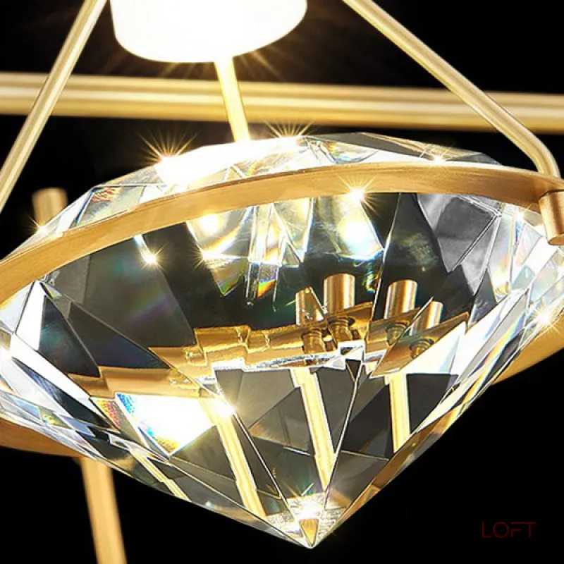 Потолочный светильник GLASGOW LONG L7 от ImperiumLoft