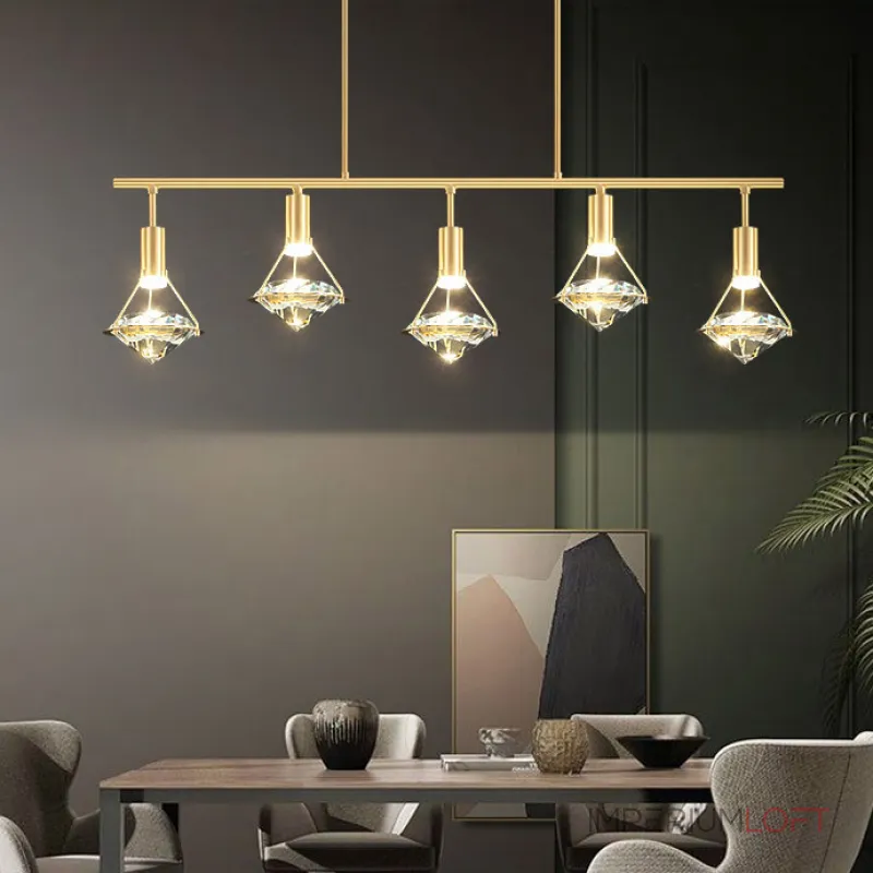 Потолочный светильник GLASGOW LONG L7 от ImperiumLoft