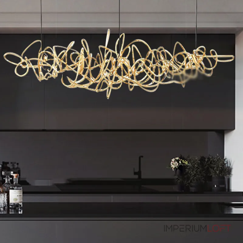 Подвесной светильник COUNTESS L95 Gold от ImperiumLoft Подвесной светильник COUNTESS L95 Gold от ImperiumLoft