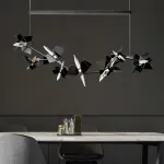 Подвесной светильник BERGAMO L150 Black от ImperiumLoft