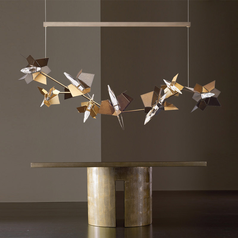 Подвесной светильник BERGAMO L150 Black от ImperiumLoft