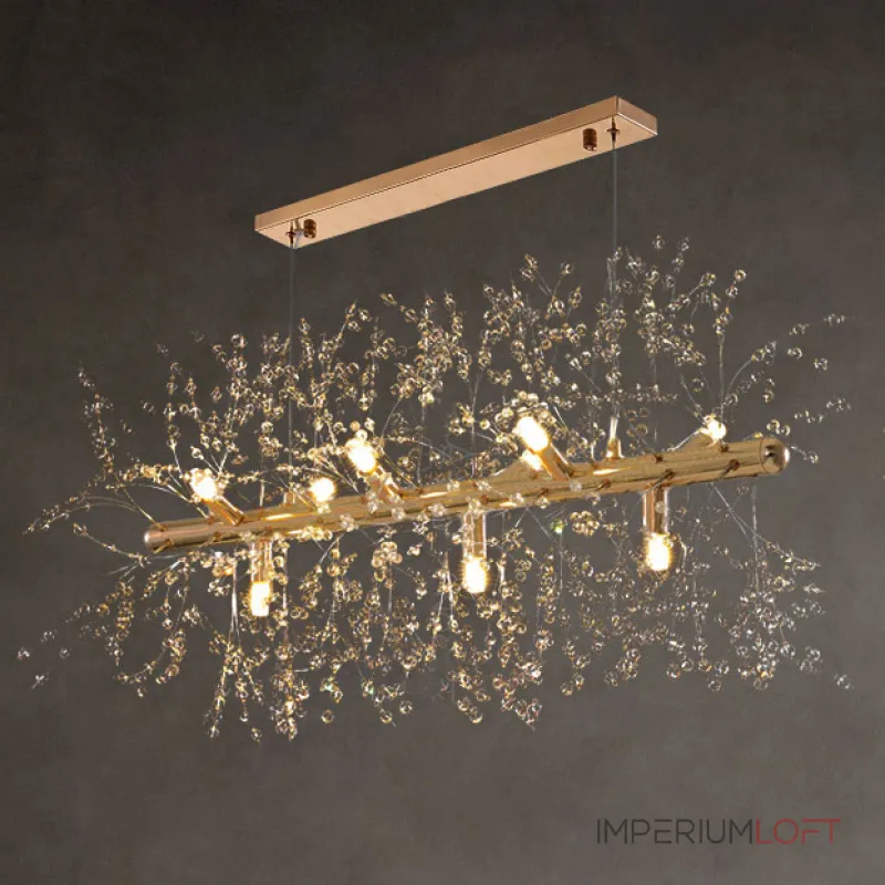 Потолочный светильник ROSALIA LONG L92 Chrome от ImperiumLoft