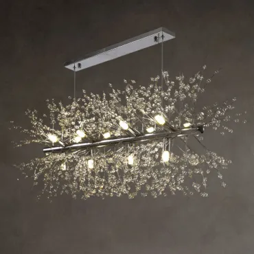 Потолочный светильник ROSALIA LONG L92 Chrome Потолочный светильник ROSALIA LONG L92 Chrome