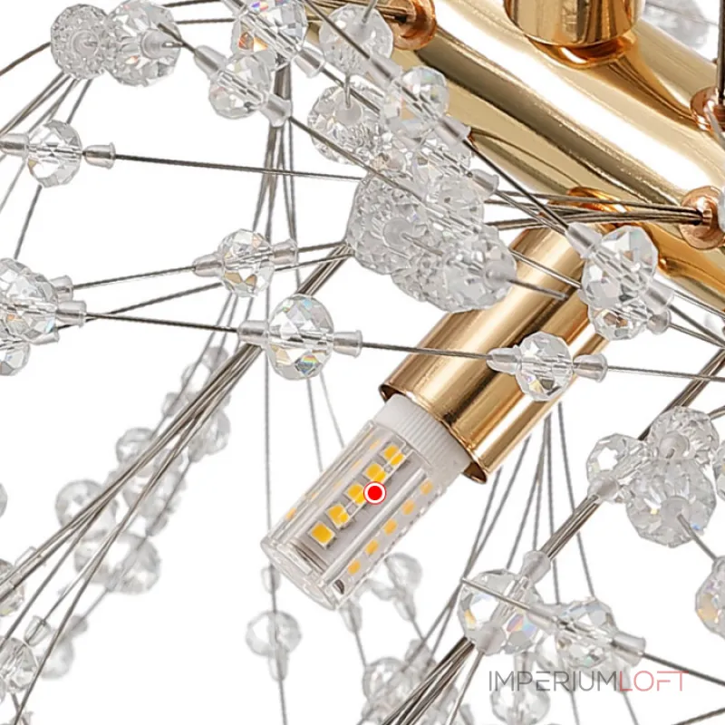 Потолочный светильник ROSALIA LONG L92 Chrome от ImperiumLoft