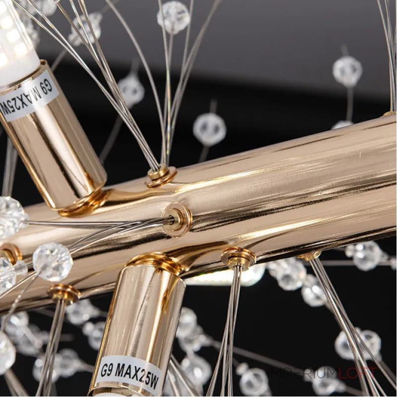 Потолочный светильник ROSALIA LONG L92 Chrome от ImperiumLoft