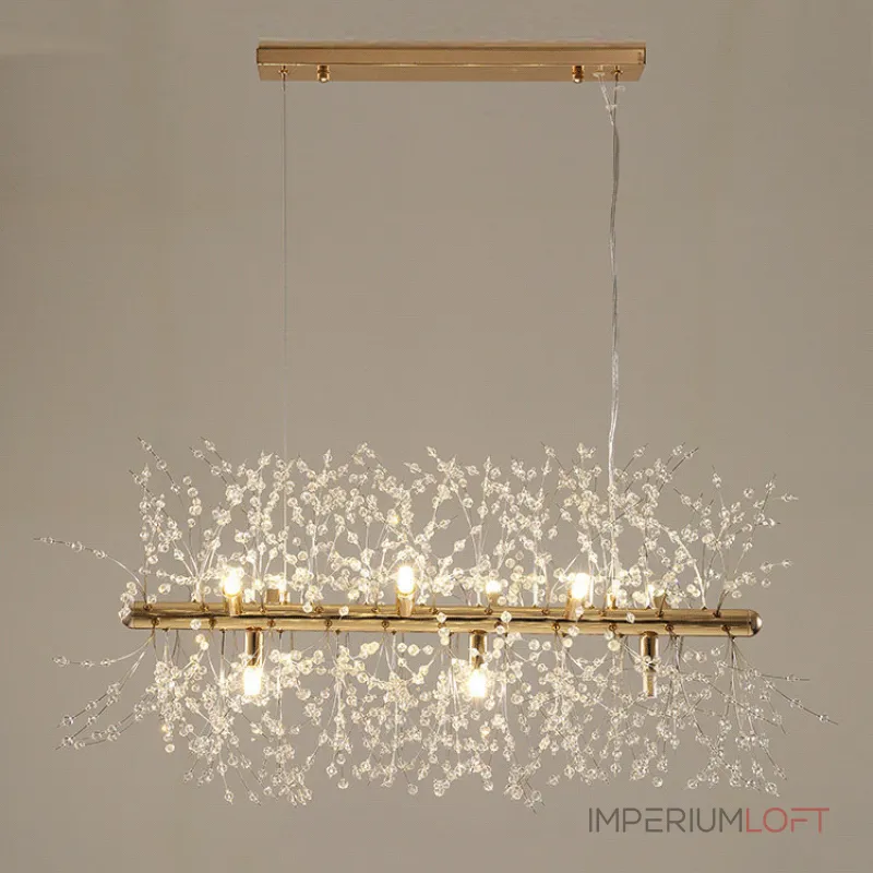 Потолочный светильник ROSALIA LONG L92 Chrome от ImperiumLoft