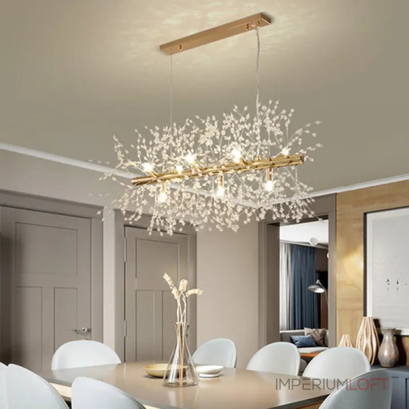 Потолочный светильник ROSALIA LONG L92 Chrome от ImperiumLoft