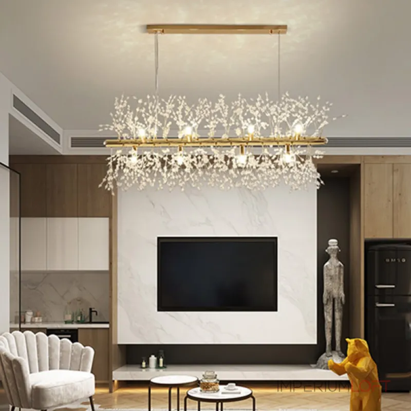 Потолочный светильник ROSALIA LONG L92 Chrome от ImperiumLoft