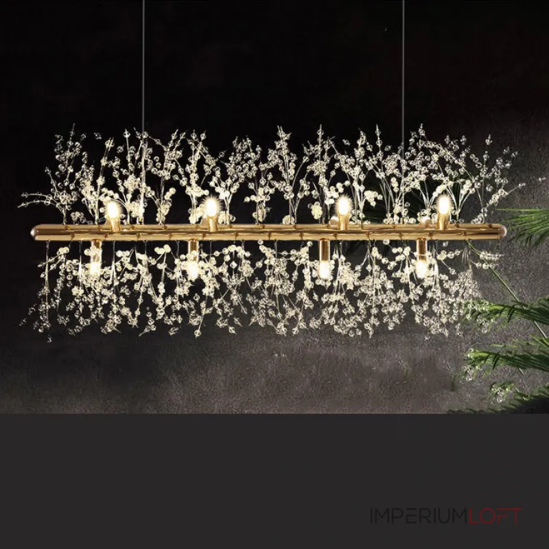 Потолочный светильник ROSALIA LONG L92 Chrome от ImperiumLoft