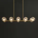 Подвесной светильник JANICA LONG L8 Brass