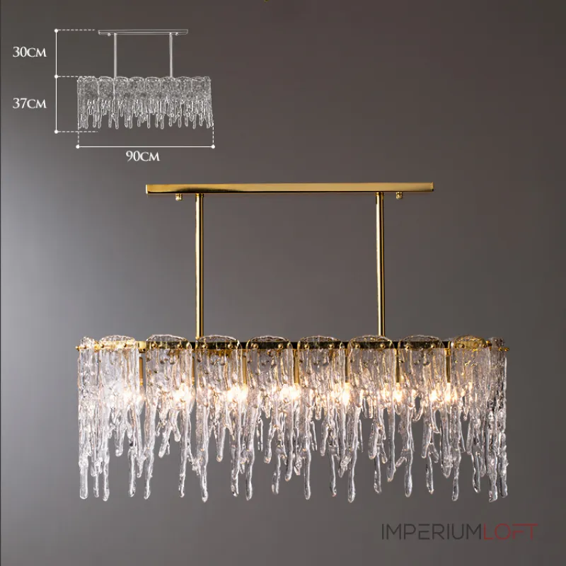 Потолочный светильник SPRING B LONG L130 от ImperiumLoft