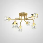 Потолочная люстра MICHAL L8 Brass