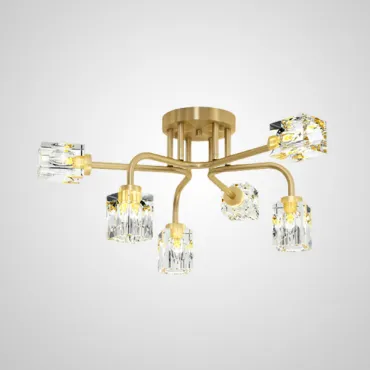 Потолочная люстра MICHAL L6 Brass