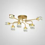 Потолочная люстра MICHAL L8 Brass
