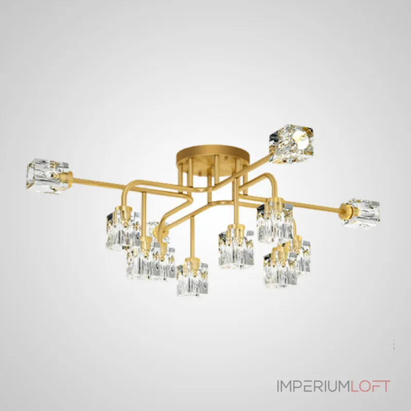 Потолочная люстра MICHAL L8 Brass