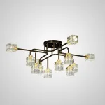 Потолочная люстра MICHAL L8 Brass