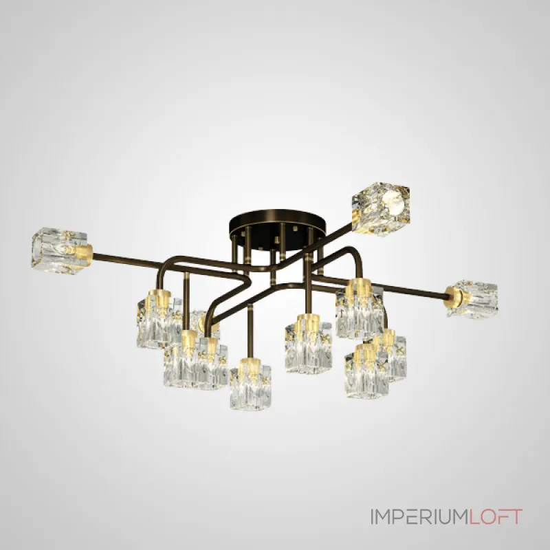 Потолочная люстра MICHAL L8 Brass