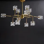 Потолочная люстра MICHAL L8 Brass