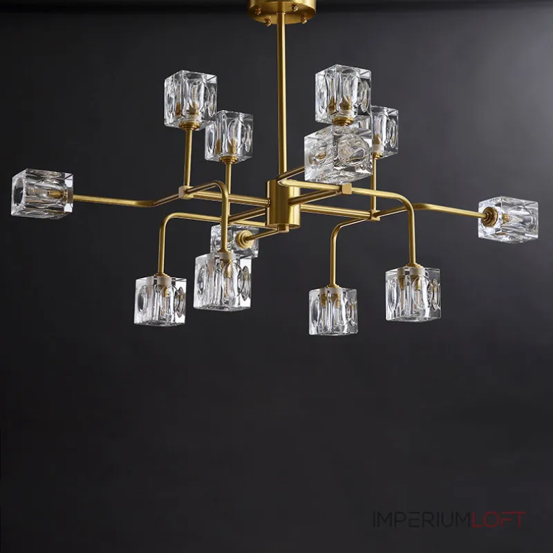 Потолочная люстра MICHAL L8 Brass