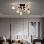 Потолочная люстра MICHAL L8 Brass