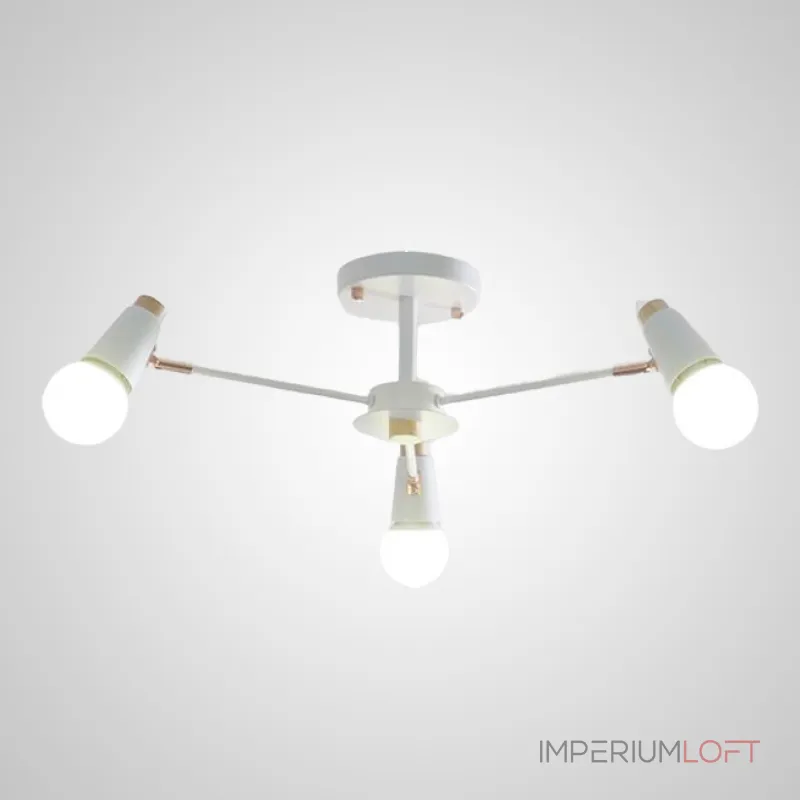 Потолочная люстра ROTARY L8 White Потолочная люстра ROTARY L8 White