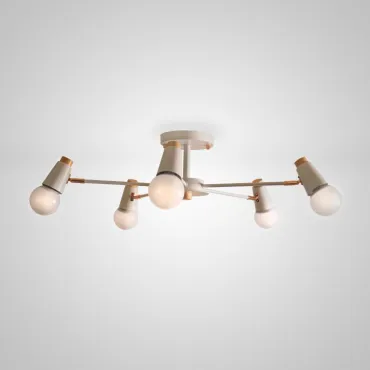 Потолочная люстра ROTARY L5 White Потолочная люстра ROTARY L5 White