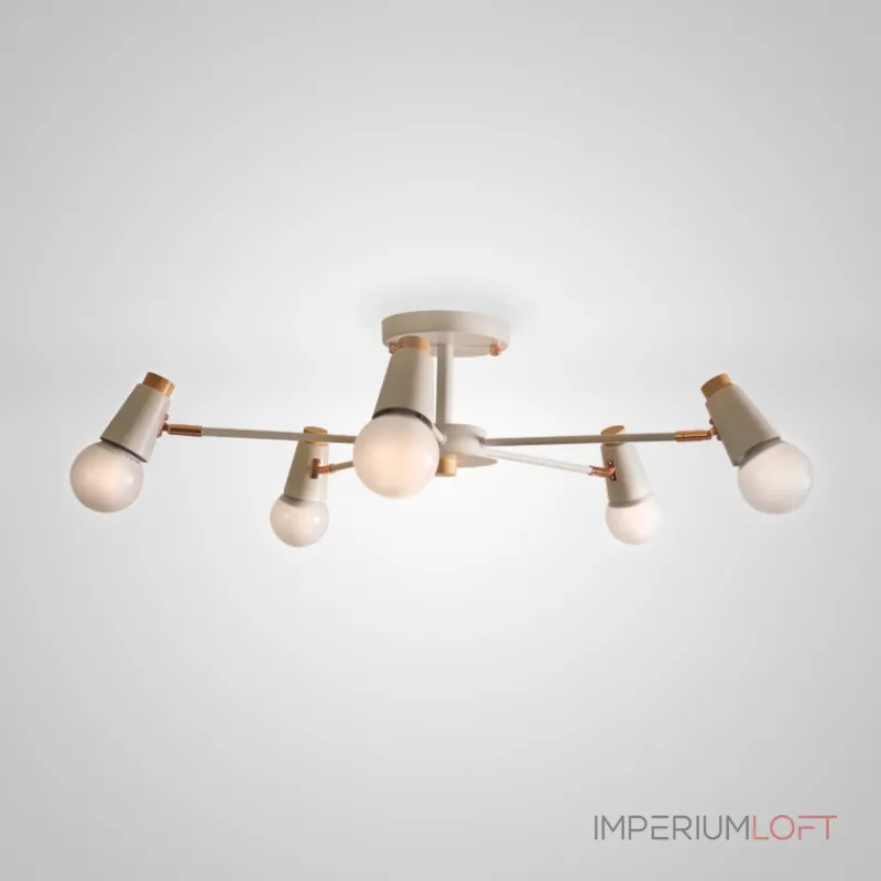 Потолочная люстра ROTARY L8 White Потолочная люстра ROTARY L8 White