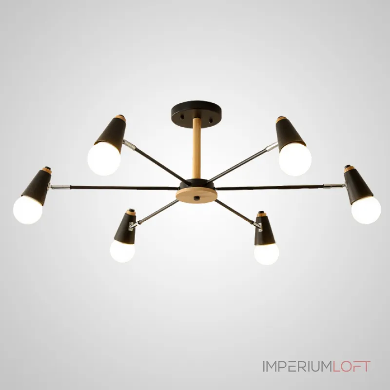 Потолочная люстра ROTARY L8 White Потолочная люстра ROTARY L8 White