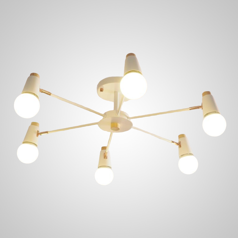 Потолочная люстра ROTARY L8 White Потолочная люстра ROTARY L8 White