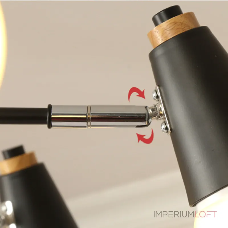 Потолочная люстра ROTARY L8 White Потолочная люстра ROTARY L8 White