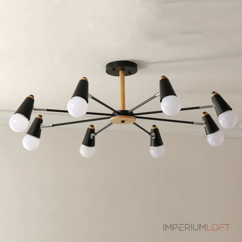 Потолочная люстра ROTARY L8 White Потолочная люстра ROTARY L8 White