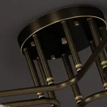 Потолочная люстра RH CH L8 Brass