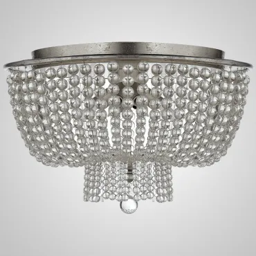 Потолочная люстра JACQUELINE CLEAR FLUSH-MOUNT Crystal