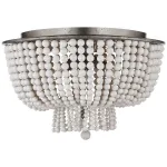 Потолочная люстра JACQUELINE CLEAR FLUSH-MOUNT Crystal