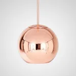 Подвесной светильник Tom Dixon Copper Wide Pendant Lamp D25