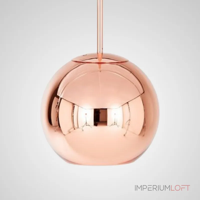 Подвесной светильник Tom Dixon Copper Wide Pendant Lamp D25 Подвесной светильник Tom Dixon Copper Wide Pendant Lamp D25