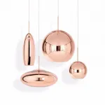 Подвесной светильник Tom Dixon Copper Wide Pendant Lamp D25
