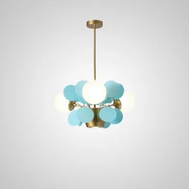 Люстра на штанге Light of MATISSE CH L4 Blue Люстра на штанге Light of MATISSE CH L4 Blue