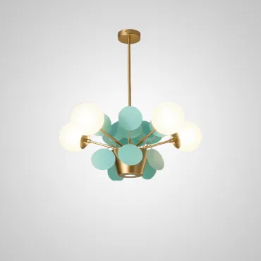 Люстра на штанге Light of MATISSE CH L6 Blue