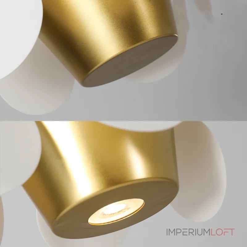 Потолочный светильник Light of MATISSE CH L4 Blue от ImperiumLoft