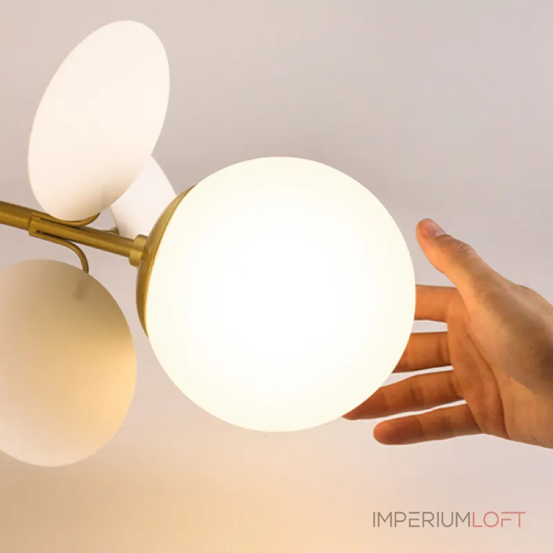 Потолочный светильник Light of MATISSE CH L4 Blue от ImperiumLoft