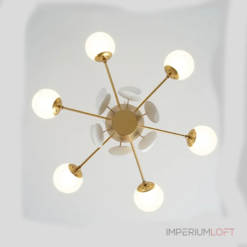 Потолочный светильник Light of MATISSE CH L4 Blue от ImperiumLoft