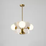 Потолочный светильник Light of MATISSE CH L4 Blue от ImperiumLoft