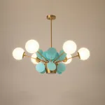 Потолочный светильник Light of MATISSE CH L4 Blue от ImperiumLoft