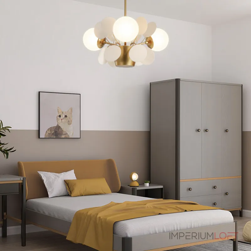 Потолочный светильник Light of MATISSE CH L4 Blue от ImperiumLoft